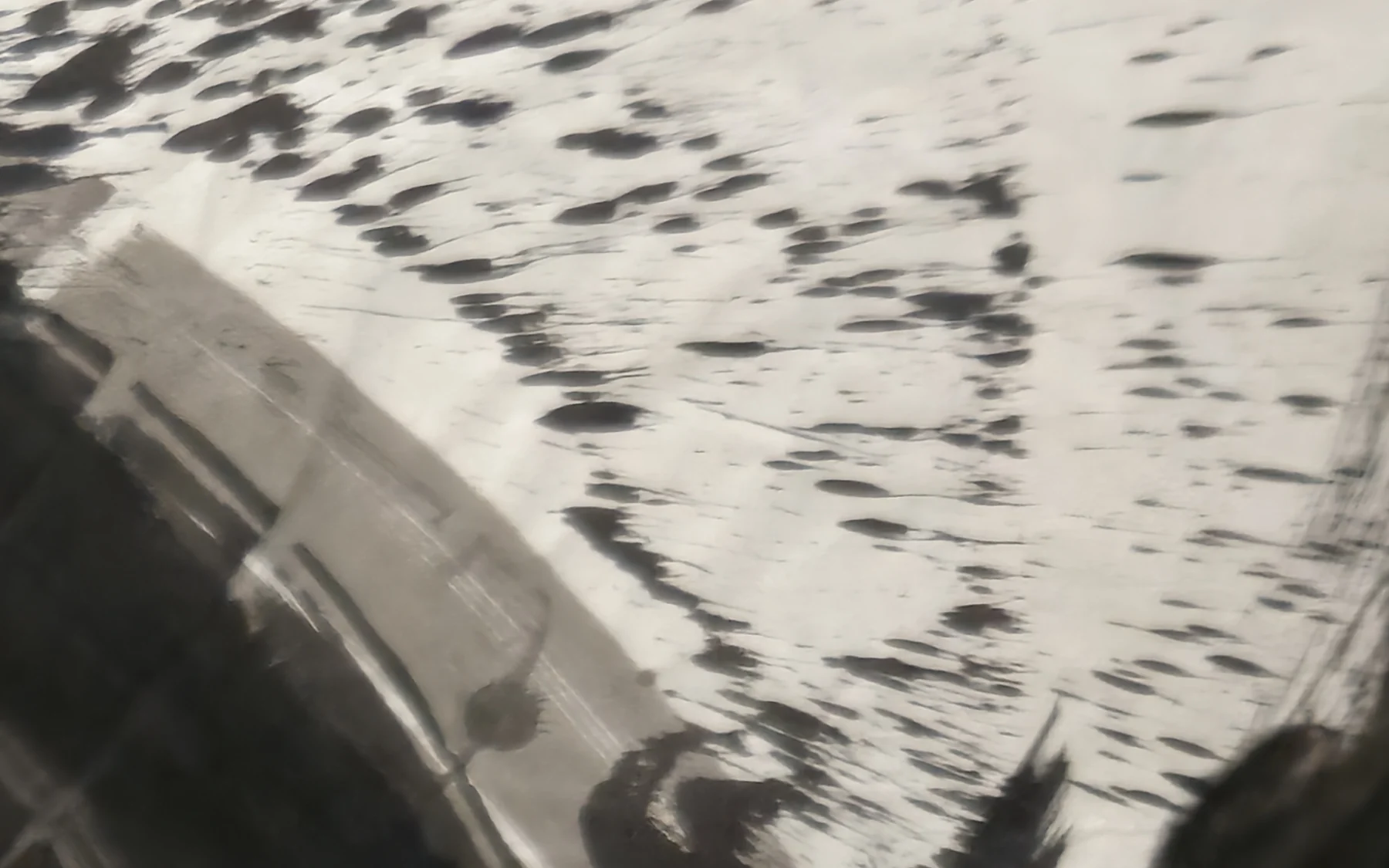 Detail of T_278: the surface at close range