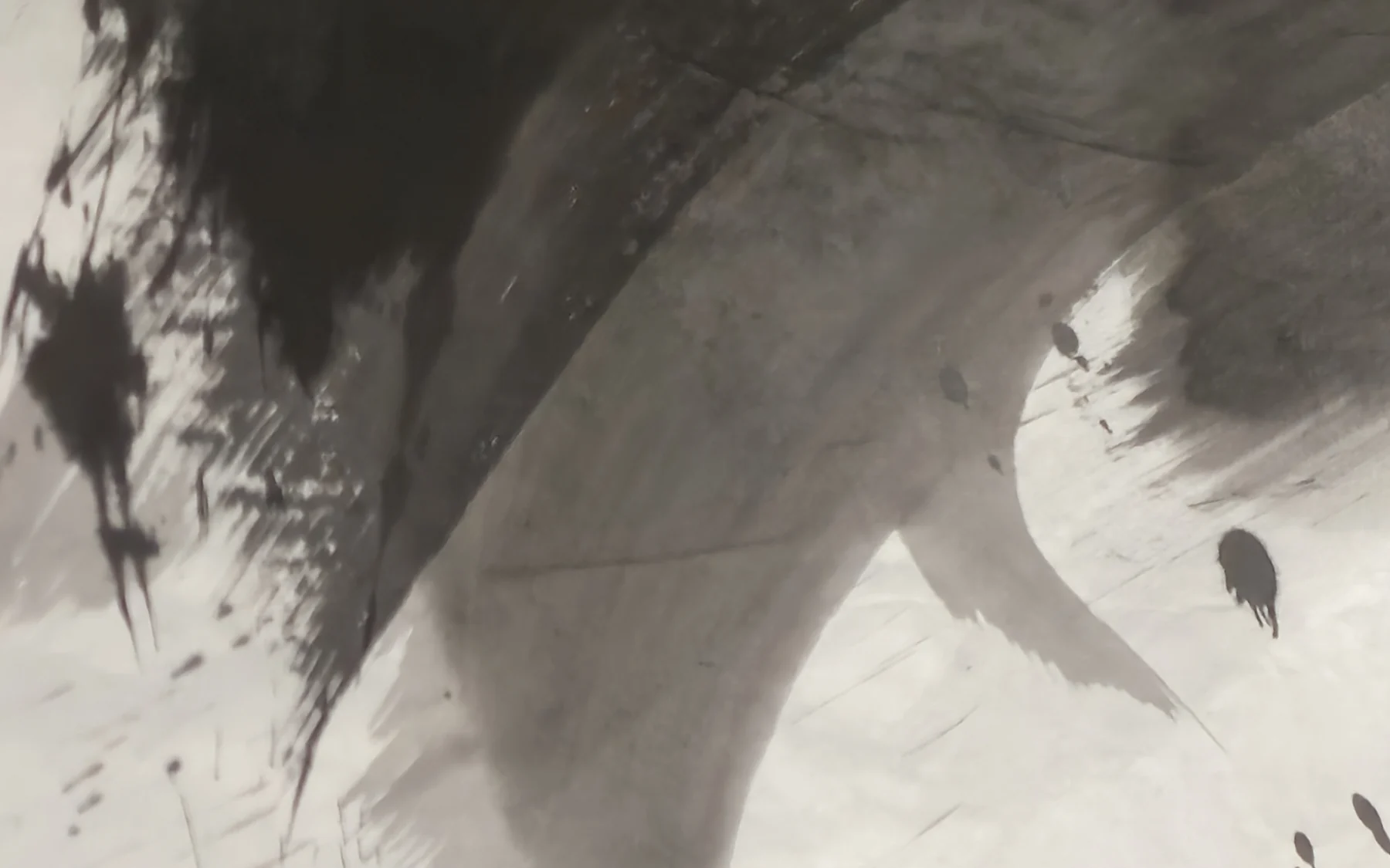 Detail of T_287: the surface at close range