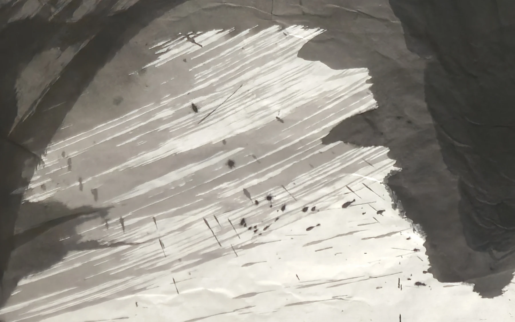 Detail of T_291: the surface at close range