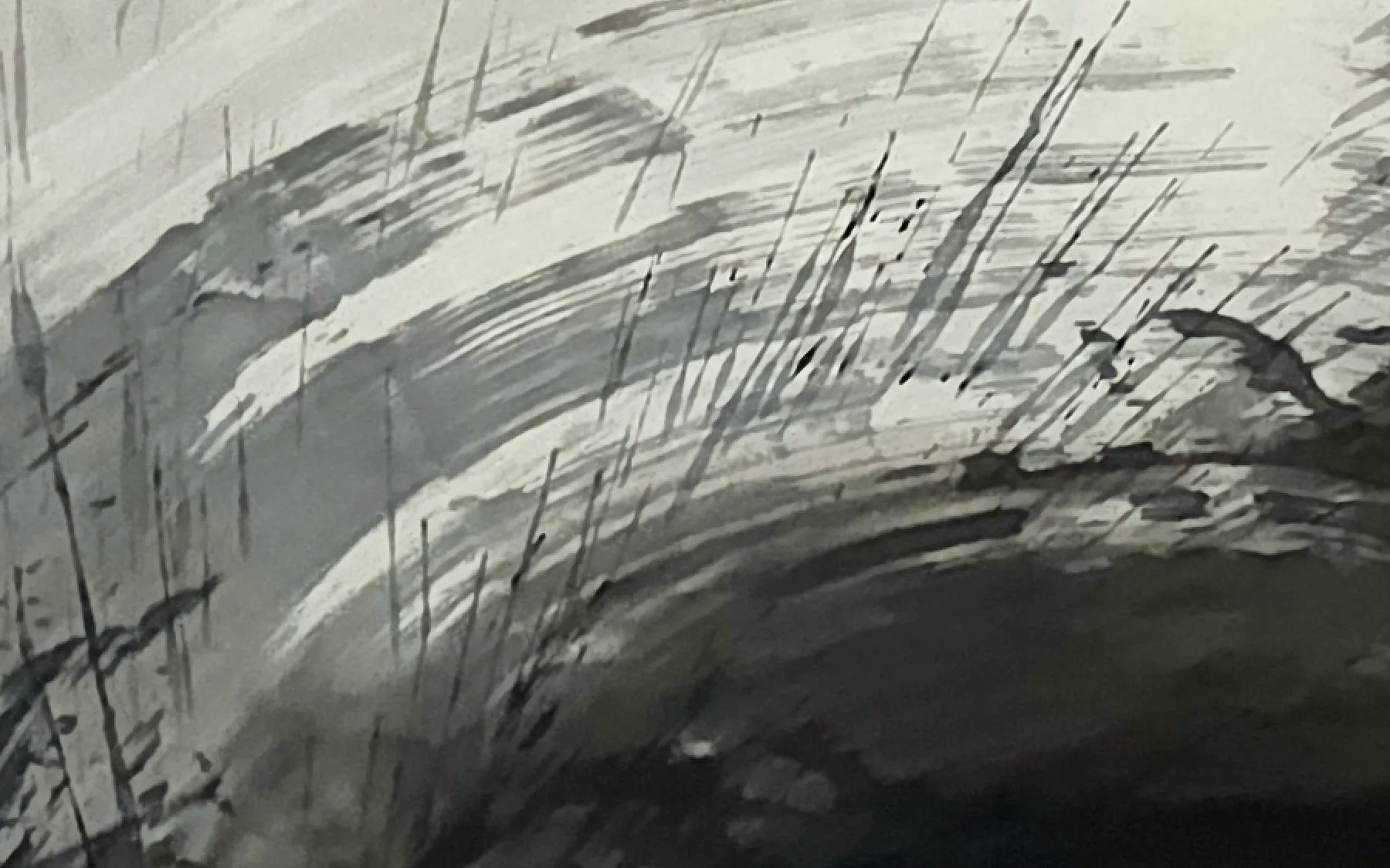 Detail of T_313: the surface at close range