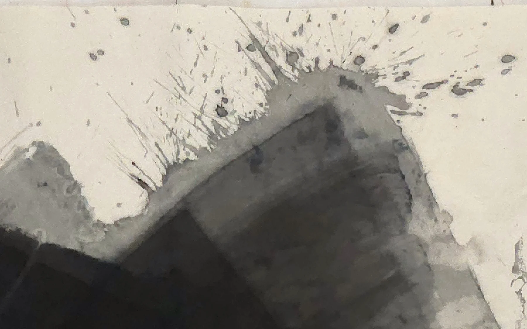 Detail of T_315: the surface at close range