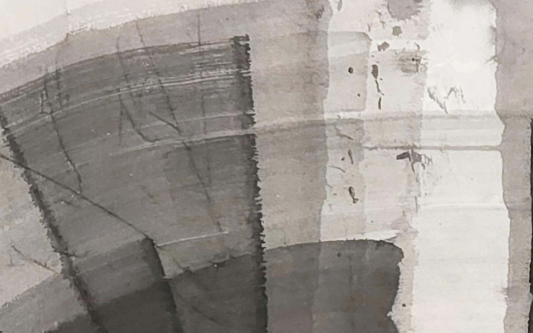Detail of T_350: the surface at close range