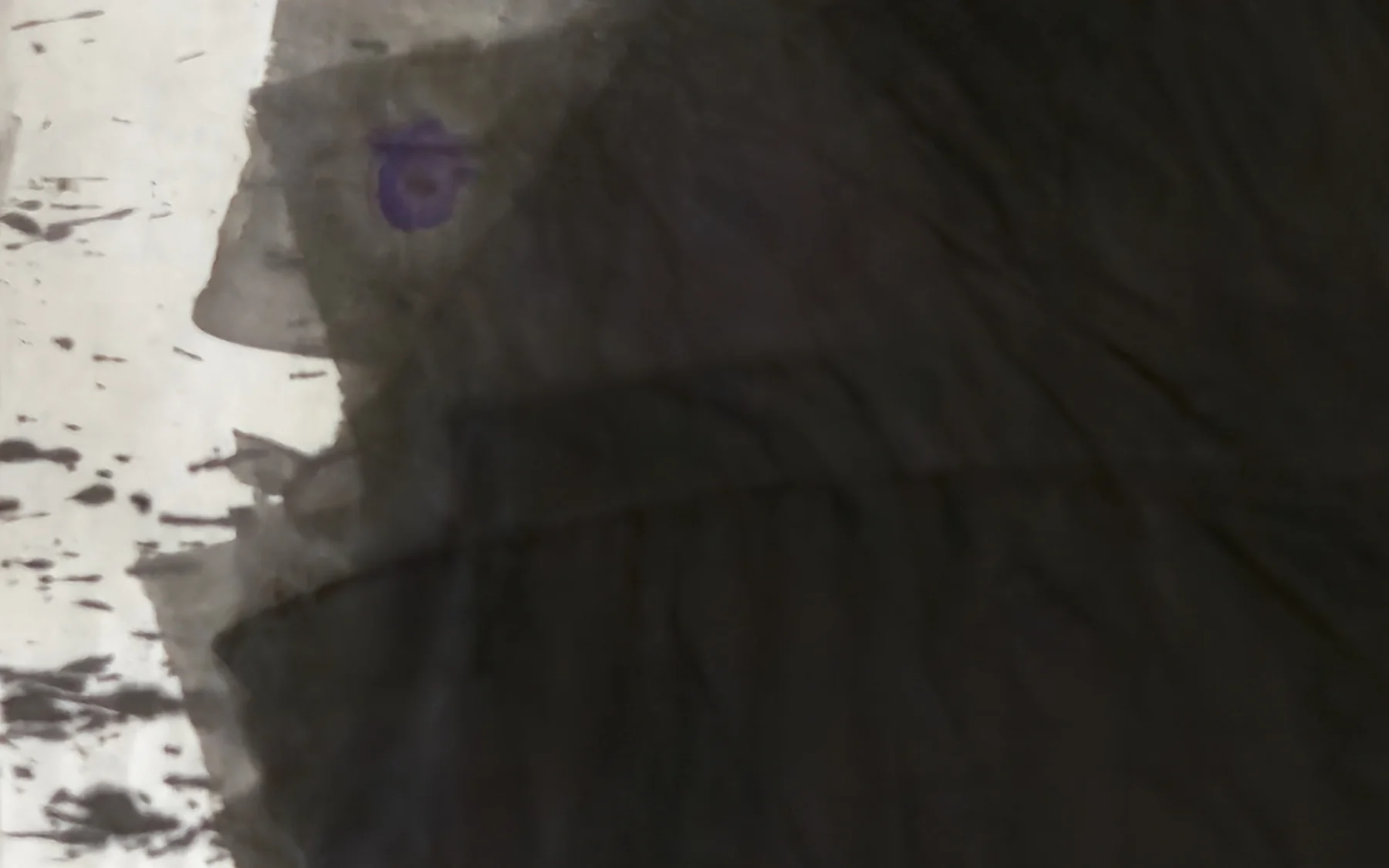 Detail of T_374: the surface at close range